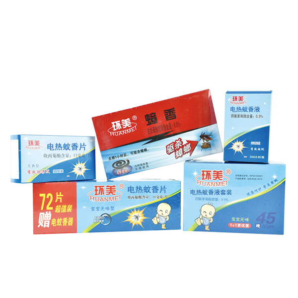 環(huán)美-蟑香、電熱蚊香液、電熱蚊香片